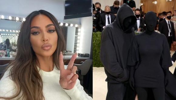 Kim Kardashian acaparó todas las miradas tras aparecer en el evento vestida completamente de negro. (Foto: Instagram @kimkardashian)