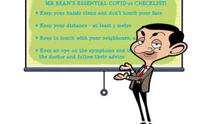 Mister Bean se une a la OMS y pide al mundo seguir alerta frente al COVID-19 [VIDEO]