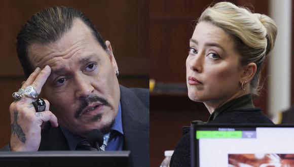 Johnny Depp y Amber Heard enfrentados en nuevo juicio. (Foto: AFP)
