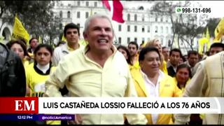 Fallece el exalcalde Luis Castañeda Lossio a los 76 años