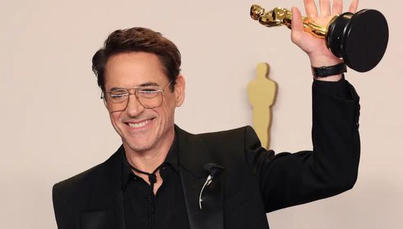Robert Downey Jr. gana su primer Oscar por 'Oppenheimer' (Foto: AFP)