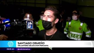 Santiago Ormeño llegó a Lima para unirse por primera vez a la “Blanquirroja”