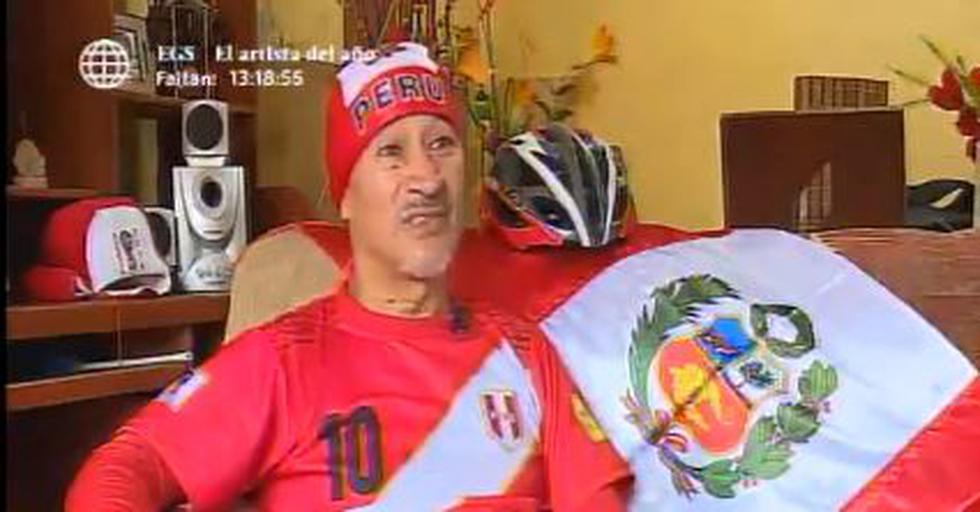Pedro Nuñez Soto, o simplemente ‘Don Pedrito’, no encontró mejor manera de celebrar el final de la espera de 36 años que representa la presencia de Perú en Rusia 2018.