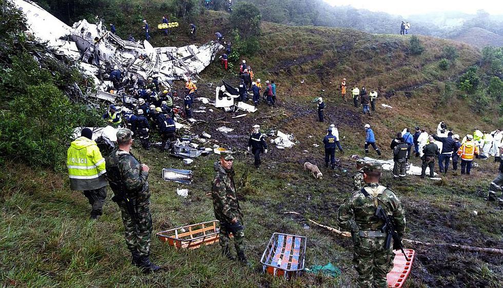 Chapecoense: 71 muertos y 6 sobrevivientes tras estrellarse avión que  llevaba al equipo | DEPORTES | PERU21