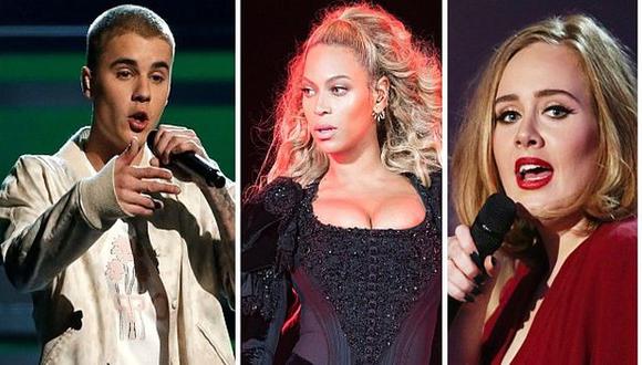 Justin Bieber, Beyoncé y Adele entre los favoritos de los MTV EMA 2016. (AP)