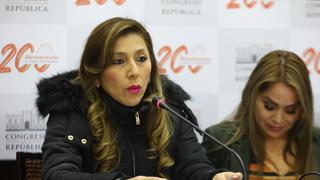 Lady Camones defiende que se priorice denuncia contra Pedro Castillo: “No puede esperar”
