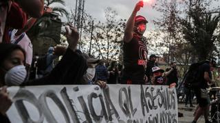 Chile: una treintena de detenidos por protesta contra la Policía