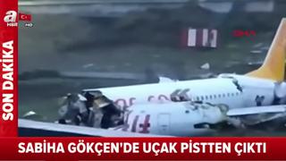 Turquía: Avión con 117 pasajeros se despista y termina en tres partes en Estambul