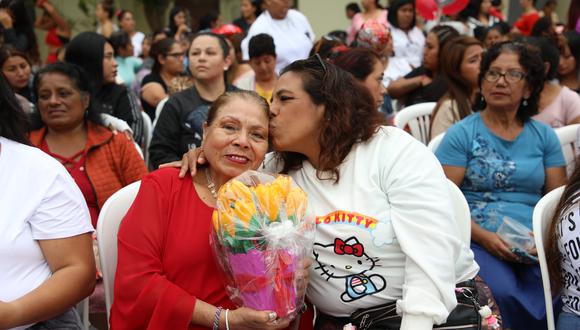 Actividad 'Una tarde con mamá' en el Establecimiento Penitenciario de Chorrillos. Foto: Difusión