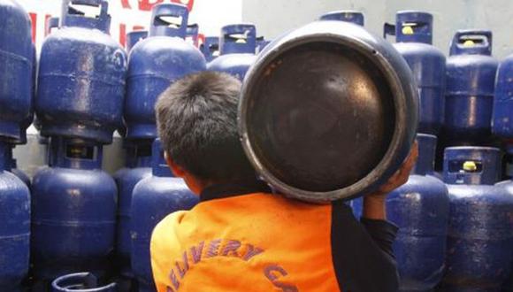 Desde octubre pasado, el balón de gas doméstico se incrementó entre un 10% a 20% para el consumidor final. (Foto: Andina)