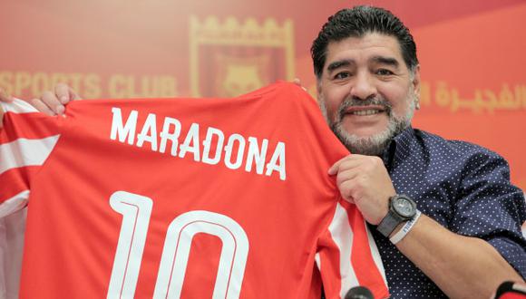 Maradona enfrenta nuevo escándalo. (AFP)