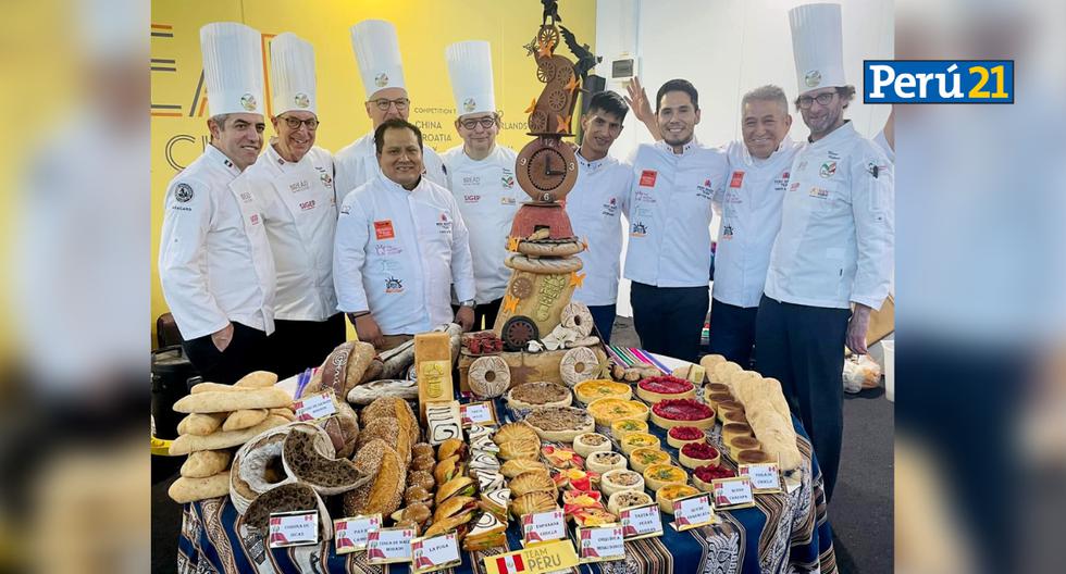 Lo chef peruviano vince il primo posto nel campionato internazionale di pasticceria in Italia [VIDEO] |  torta |  panetteria |  campionato internazionale |  Squadra di panificazione peruviana |  Fiera Internazionale Sigep |  Italia |  Giappone |  GASTRONOMIA