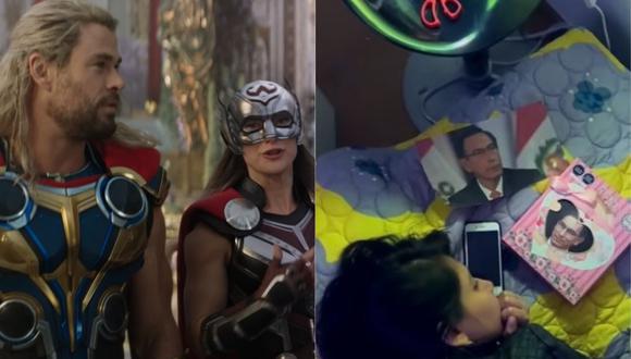 Marvel Studios promociona "Thor: Love and Thunder" al ritmo de "Mi bebito Fiu Fiu". (Foto: Marvel Studios / Captura de YouTube)