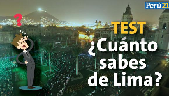 Aniversario de Lima: ¿Cuánto conoces de la capital?