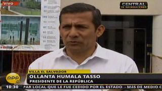 Ollanta Humala criticó la gestión de Manuel Burga en la FPF