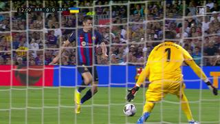 Lewandowski se perdió el primer gol del Barcelona vs. Rayo Vallecano por fuera de juego [VIDEO]