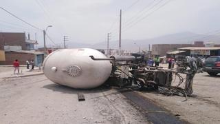 Un muerto y ocho heridos deja accidente de tránsito en Jicamarca