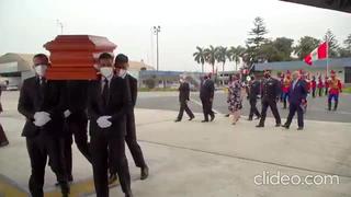 La Libertad: Fuerza Aérea trasladó a Trujillo los restos del prócer José Bernardo de Tagle [VIDEO]