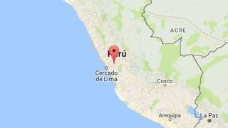 Se registró un sismo de 3.5 grados en Lima