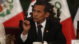 Ollanta Humala: “El Perú no necesita violencia ni muertes”