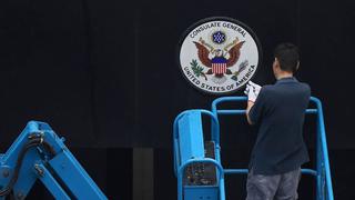 EE.UU. concluye cierre de un consulado en China, en plena tormenta diplomática  [FOTOS]