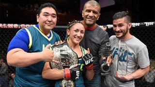 UFC: Carla Esparza se coronó campeona de la categoría paja [Video]