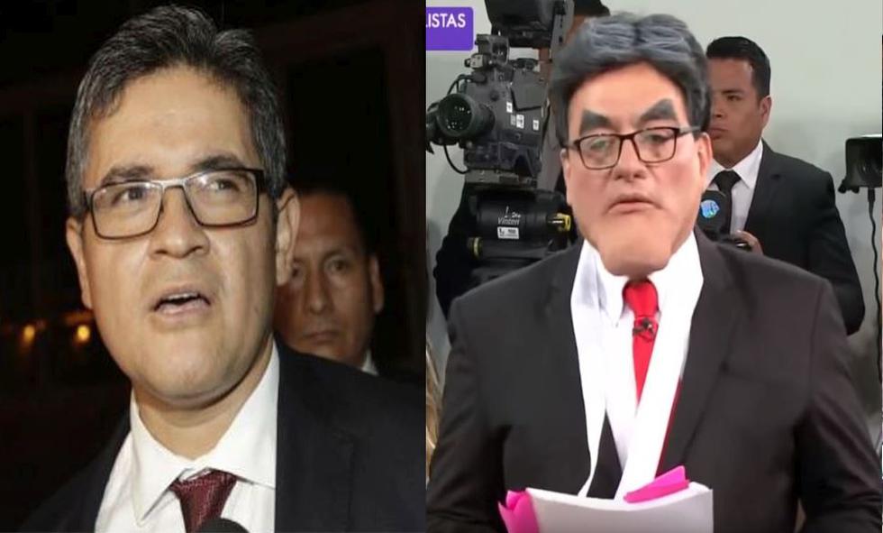'Wasap de JB': ¿Qué piensa el fiscal José Domingo Pérez de su imitación en el programa cómico? (Composición)