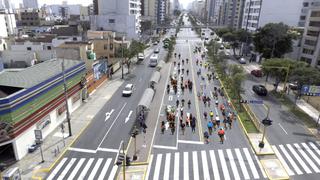 Anuncian que carriles centrales de Av. Brasil serán de uso exclusivo de los peatones los domingos