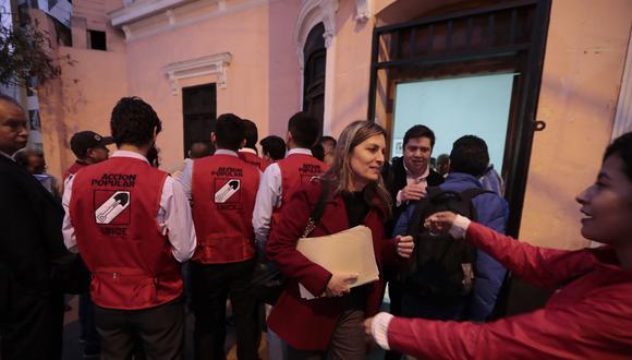 Acción Popular se prepara para las elecciones de enero de 2020. (Hugo Pérez/GEC)