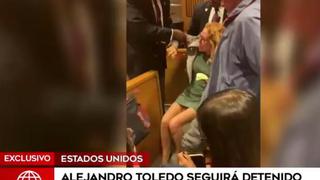 Eliane Karp: así fue retirada luego del rechazo de fianza para Alejandro Toledo | FOTO