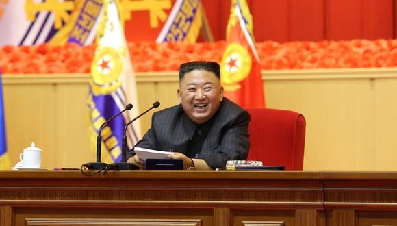 Lider norcoreano Kim Jong Un participando en el Primer Taller de Comandantes y Oficiales Políticos del KPA. (Foto: AFP)