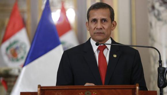 Ollanta Humala rinde su declaración ante fiscal por caso de aportes de dinero al Partido Nacionalista. (Perú21)