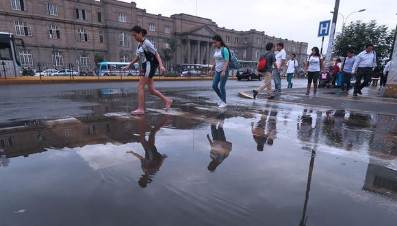 Lluvias en Lima. (Foto: Andina)