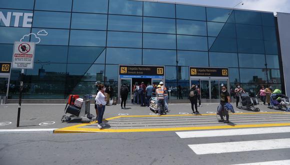 Aeropuerto Jorge Chávez es uno de los espacios en los que el Minsa implementará un punto de vacunación. (Foto: Leandro Britto / GEC). (Foto: Hugo Pérez / GEC)