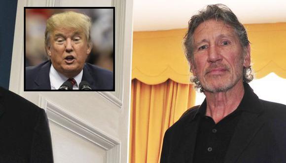 Roger Waters llamó a Donald Trump "cerdo ignorante". (AP/EFE)