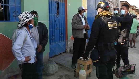 Piura: intervienen a siete personas bebiendo licor en local que no contaba con permisos municipales (Foto: Municipalidad Distrital de Castilla)