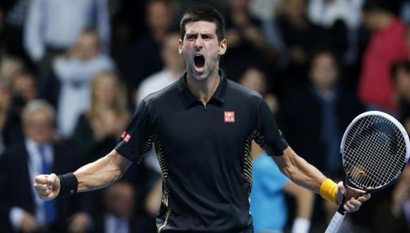 EN LO MÁS ALTO. Novak terminó muy bien el año donde perdió en París y Nueva York. (Reuters)
