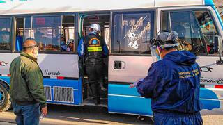 Ica: entregan protectores faciales a transportistas de la provincia de Nasca