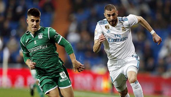 Real Madrid venció 1-0 a Leganés en el duelo de ida disputado en Butarque. (Getty Images)