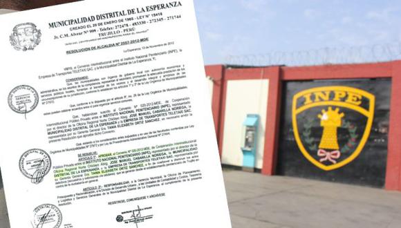 El INPE firmó un convenio con el municipio de La Esperanza y la empresa Tele Taxi, de propiedad de Jean Pierre Denisse. (USI)