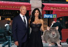 Ratas en restaurante Balthazar serían venganza por insultos a Jeff Bezos y Lauren Sánchez