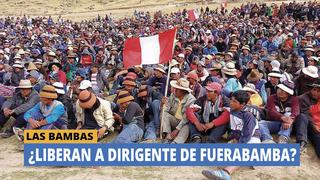 Las Bambas: Ministerio Público decidirá hoy si libera a dirigente de Fuerabamba