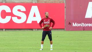 Alberto Rodríguez se une a los entrenamientos de la selección peruana