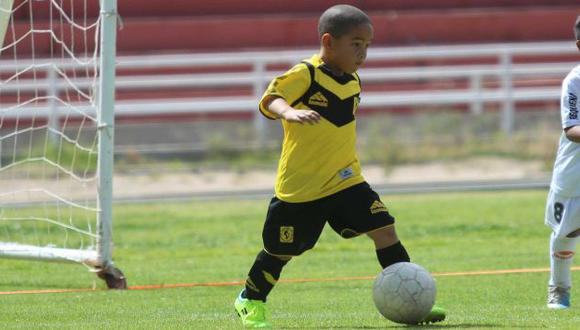 Adriano destaca en la categoría sub 6 de la Academia Deportiva Cantolao de Monterrico. (USI)