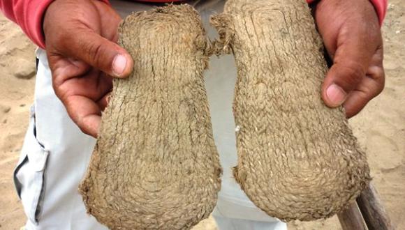 Sandalias de fibra vegetal. (Difusión)