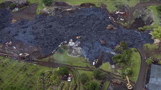 Hawái: Lava del volcán Kilauea avanza lenta pero imparable [Fotos]