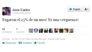 ‘Zlatan’ Fernández: Solo pagaron el 25% de un mes de sueldo adeudado
