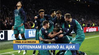 Champions: Tottenham logró el milagro y clasificó a la final