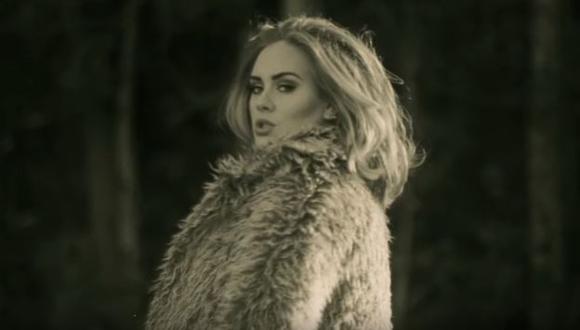 Video de Adele ya bordea las 90 millones de reproducciones en YouTube. (Captura YouTube)