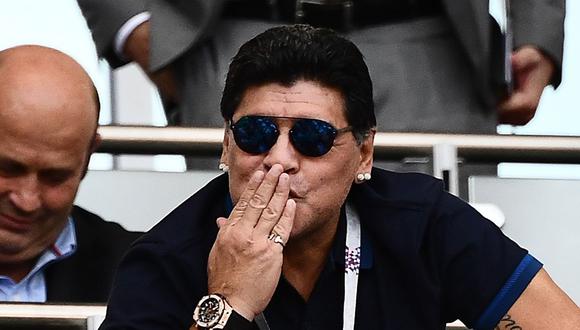 Diego Maradona y la casa que pidió en México. (Foto: AFP)